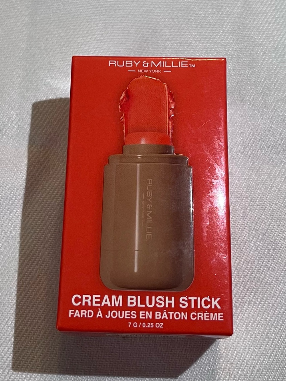 RUBY & MILLIE Cream Blush Stick - Coral